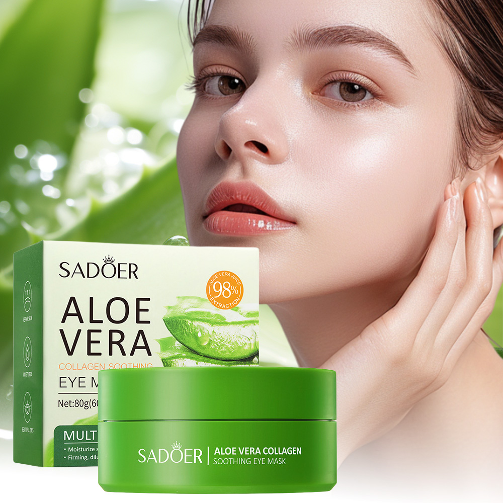Collagen Sheet Mask - SADOER Aloe Vera Collagen Soothing Eye