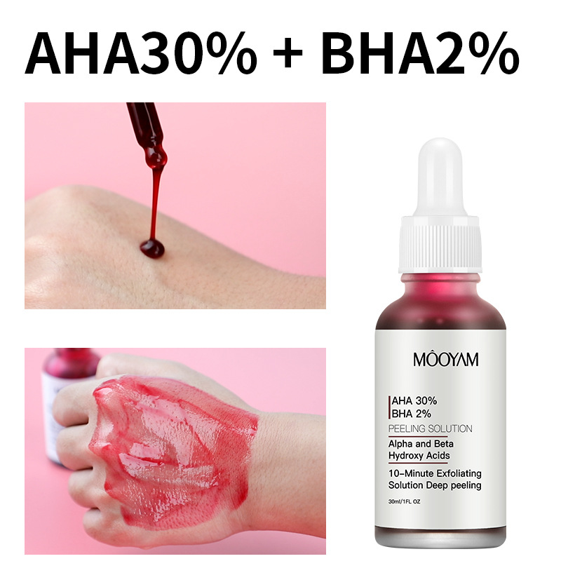 Salicylic Acid Cleanser - AHA BHA Exfoliating Face Serum –