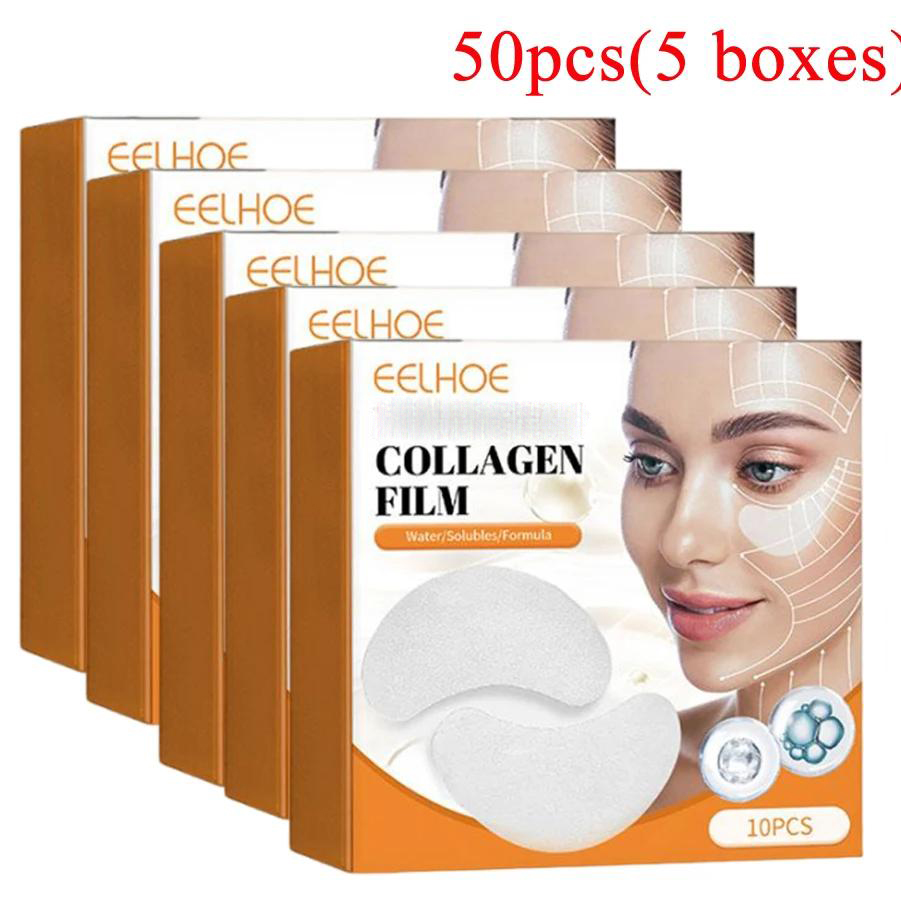 Collagen Sheet Mask - 5 BOXES Collagen Soluble Patches Film