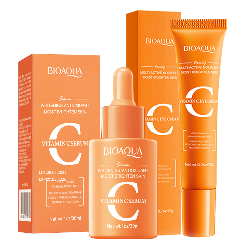 BIOAQUA Vitamin C Skin Care Ki - Caffeine Eye Serum 评论和价格