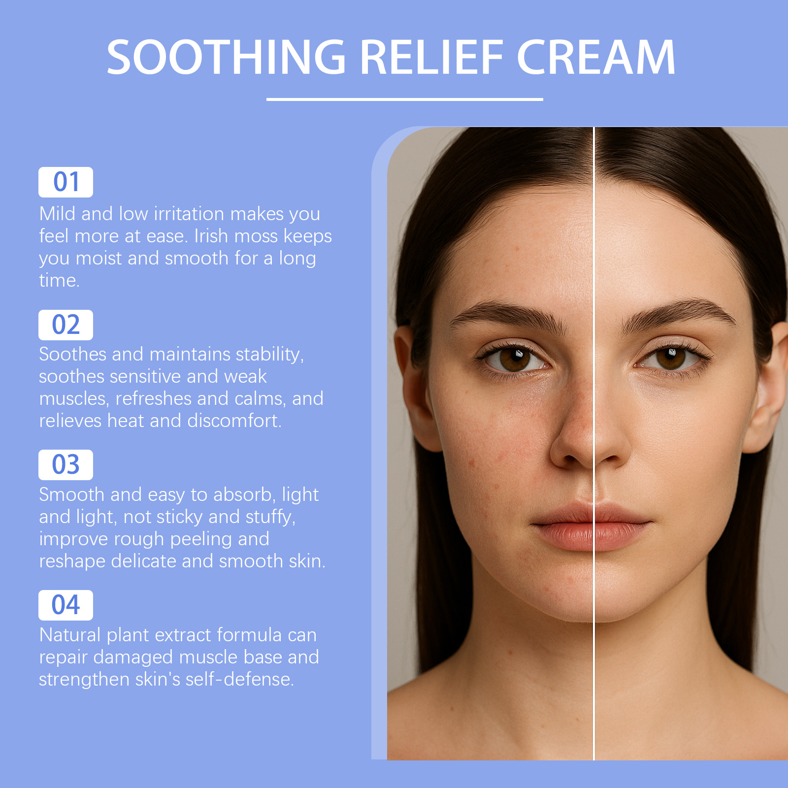Soothing Relief Cream For Sens - Skincare Oat 评论和价格