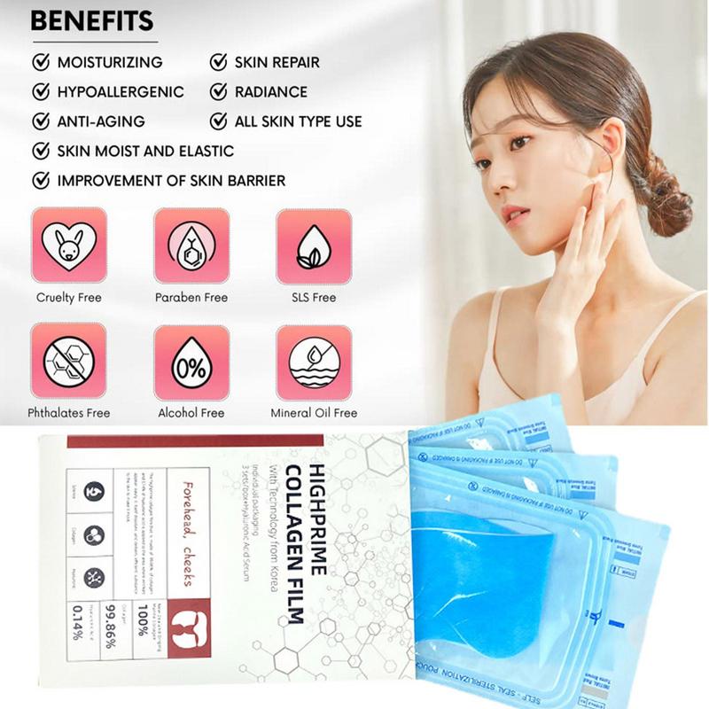 3pcs Soluble Collagen Face Mas - Collagen Sheet Mask 评论和价格