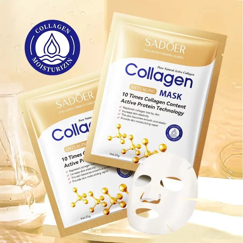 50/30/20/10pcs SADOER Collagen - Collagen Sheet Mask 评论和价格