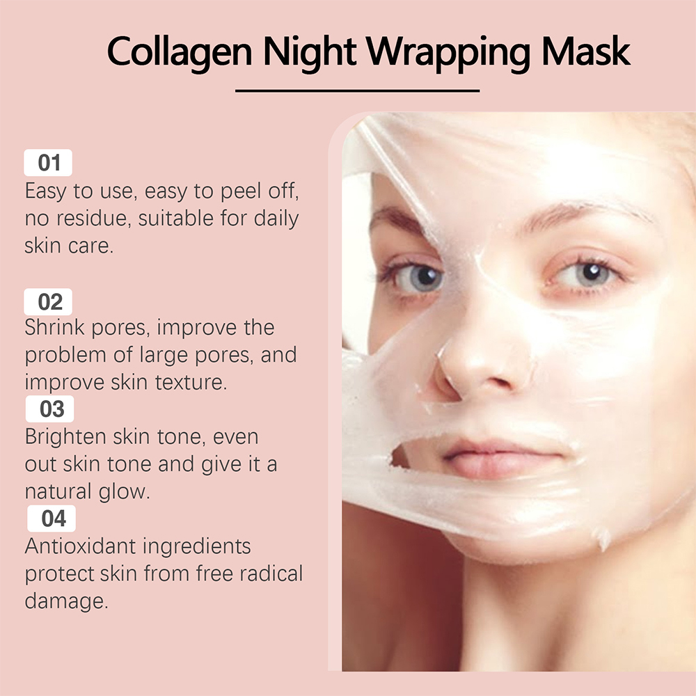 Collagen Peel Off Facial Mask  - Skincare Ms Glow 评论和价格