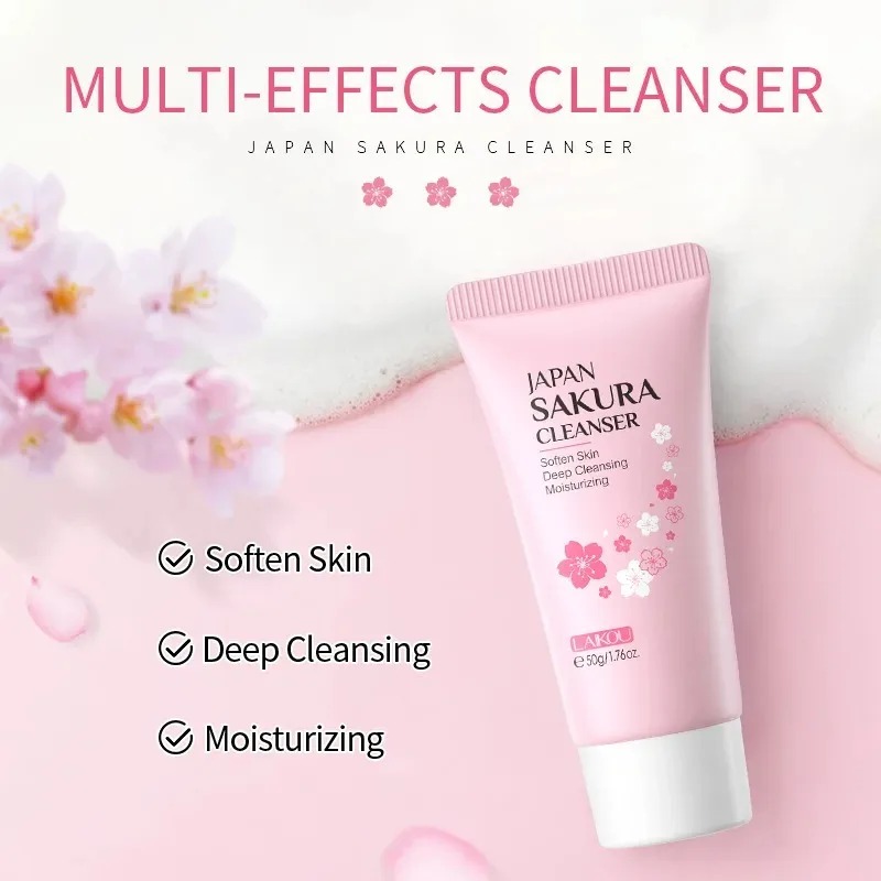 LAIKOU Sakura Cleanser Gentle  - Salicylic Acid Cleanser 评论和价格