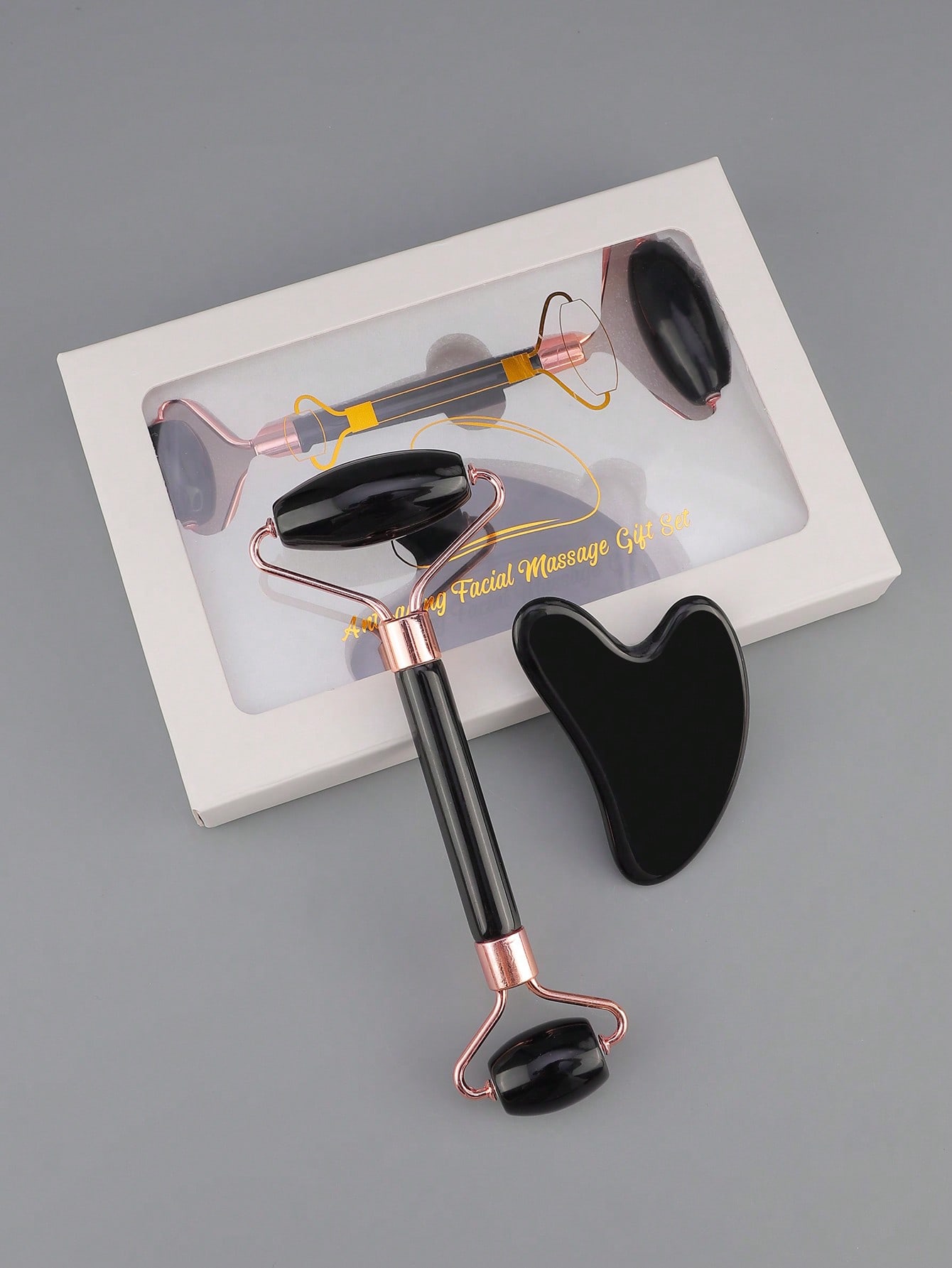 New 2pcs/Set Gua Sha Facial Ma - Skincare Routine 评论和价格