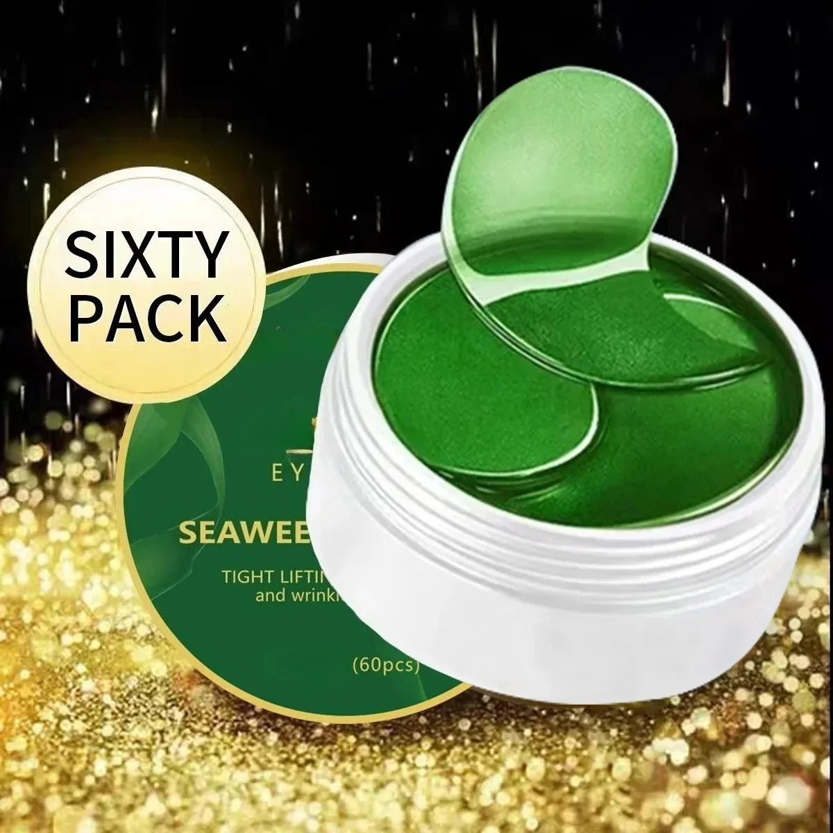60pcs seaweed hyaluronic acid  - Collagen Sheet Mask 评论和价格