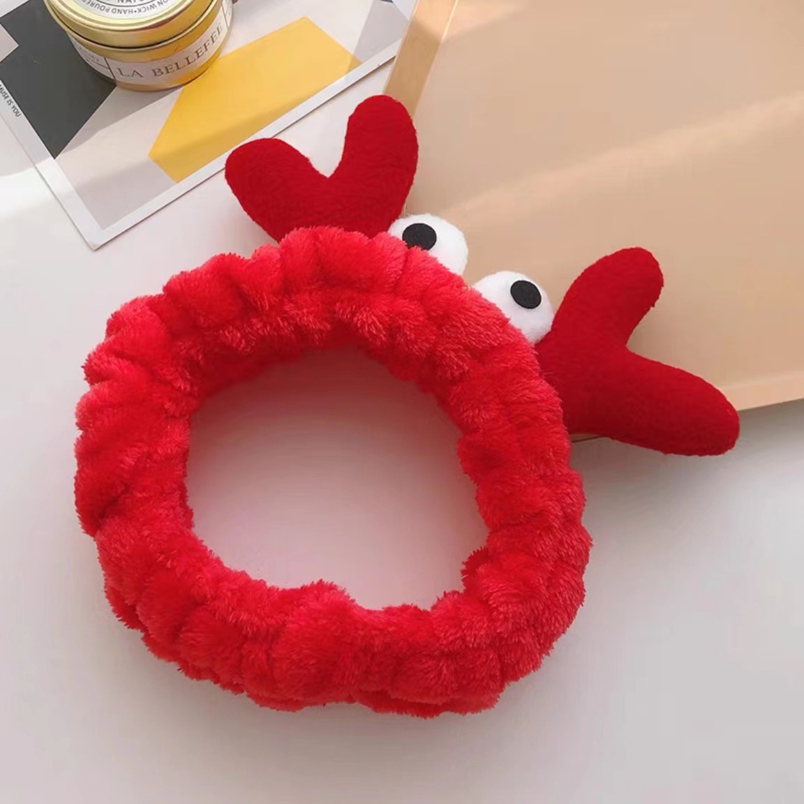 3pcs Crab-Themed Hairbands & W - Skincare Routine 评论和价格