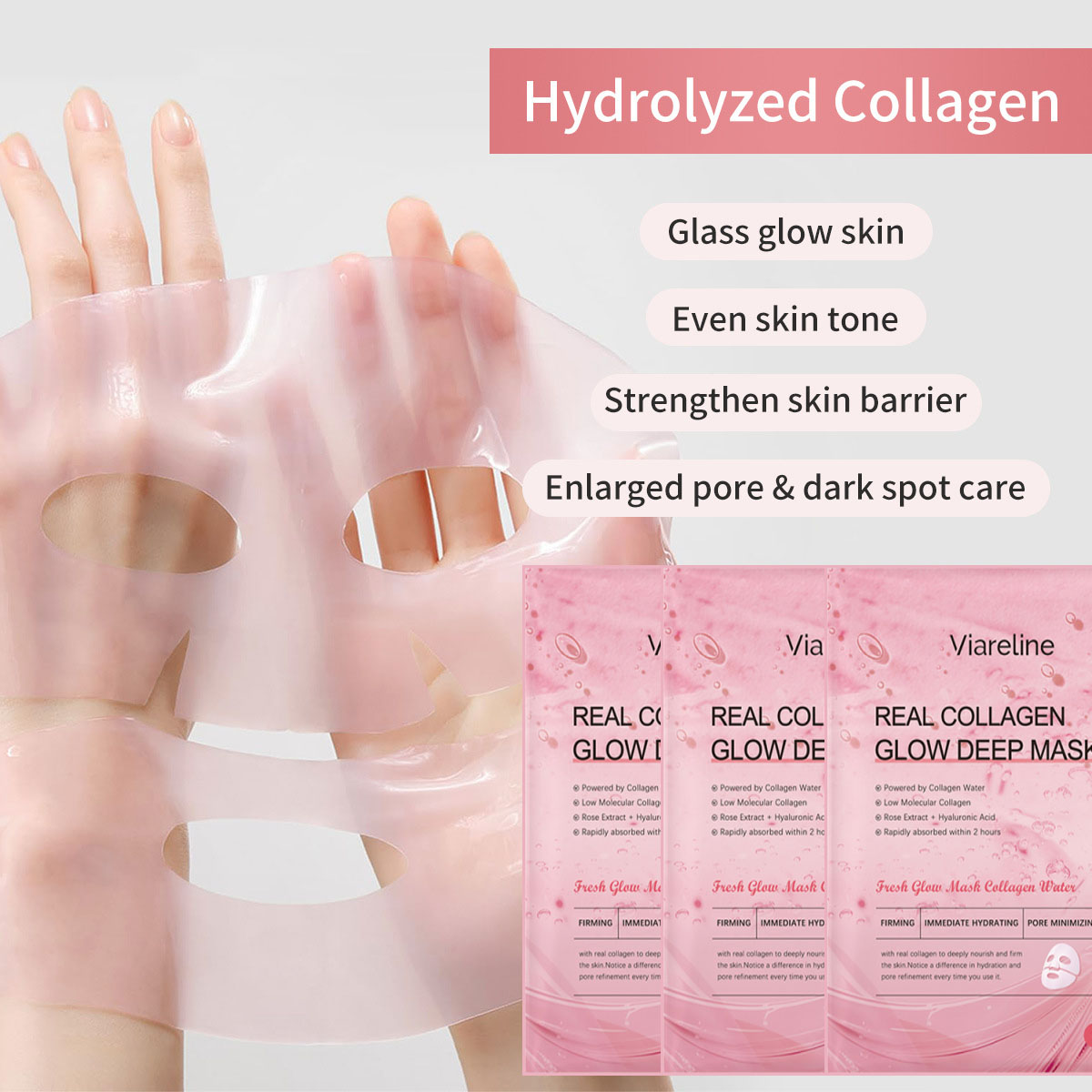 Overnight Collagen Mask Salmon - Collagen Sheet Mask 评论和价格