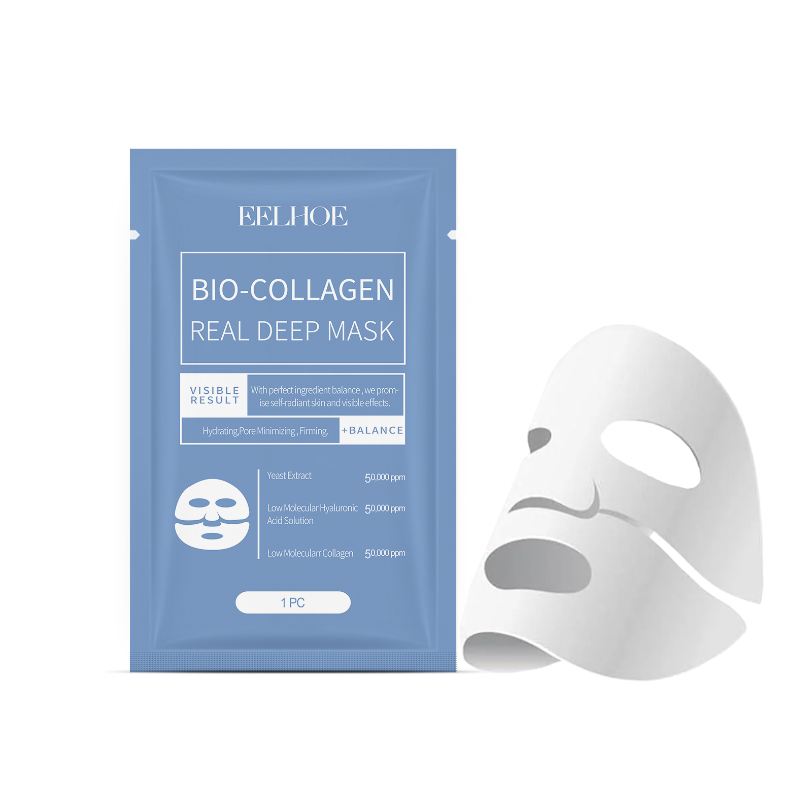 EELHOE Bio Collagen Face Mask  - Collagen Sheet Mask 评论和价格