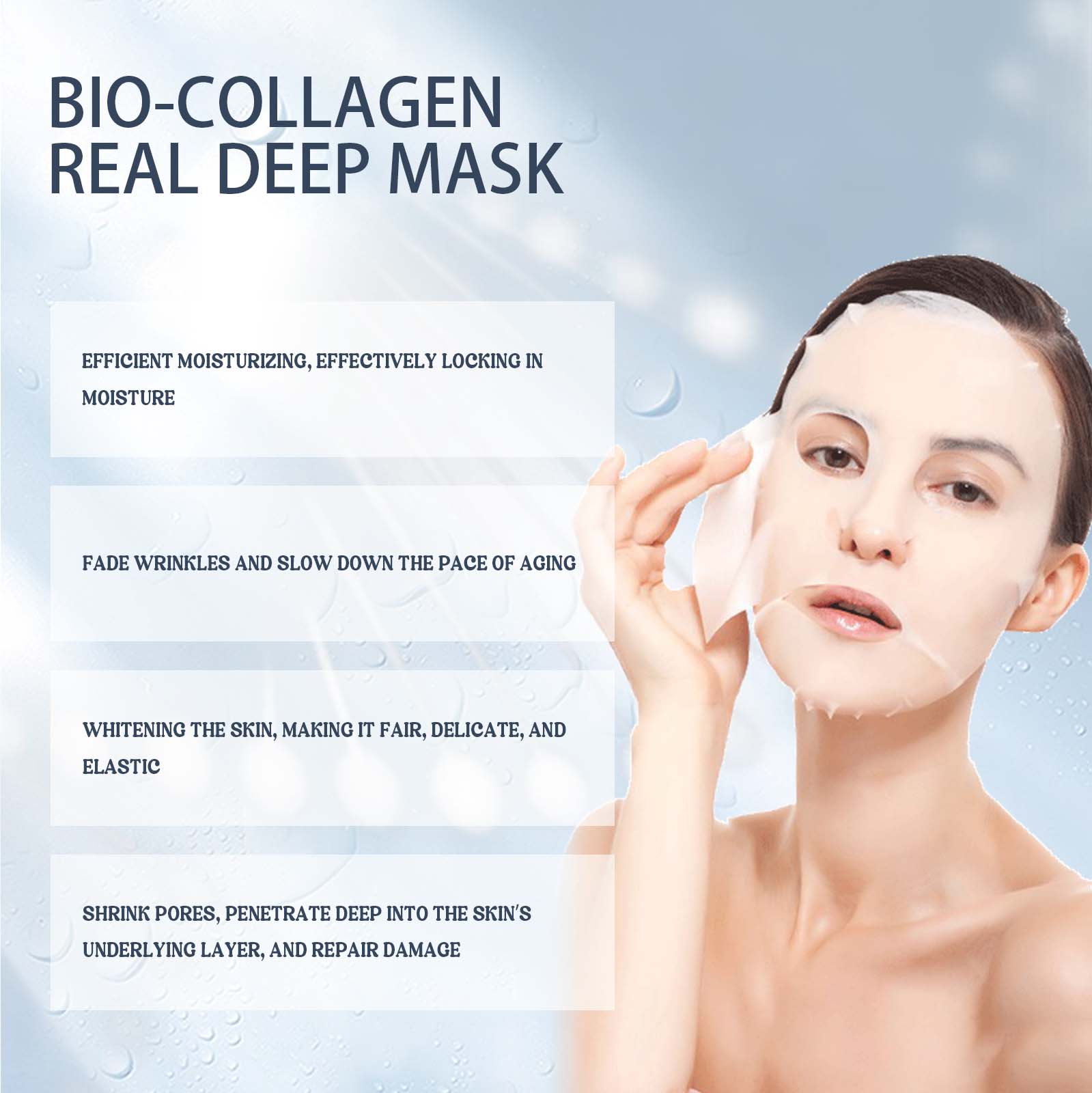 EELHOE Bio Collagen Face Mask  - Collagen Sheet Mask 评论和价格