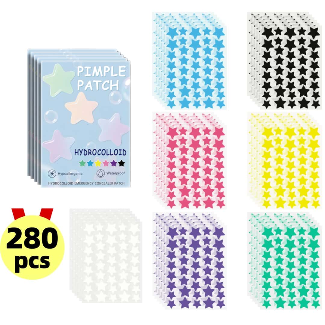 280pcs Star Acne Patch, Waterp - Skincare Routine 评论和价格