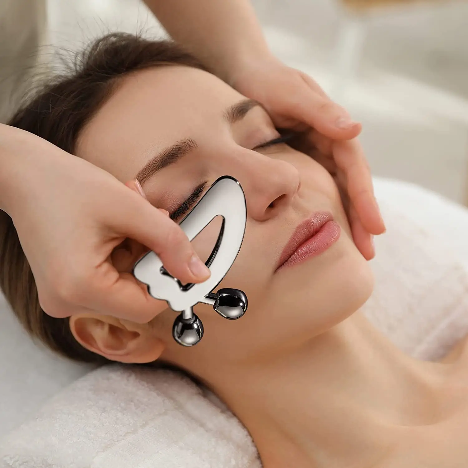 3D Facial Roller & Gua Sha Too - Skincare Scora 评论和价格
