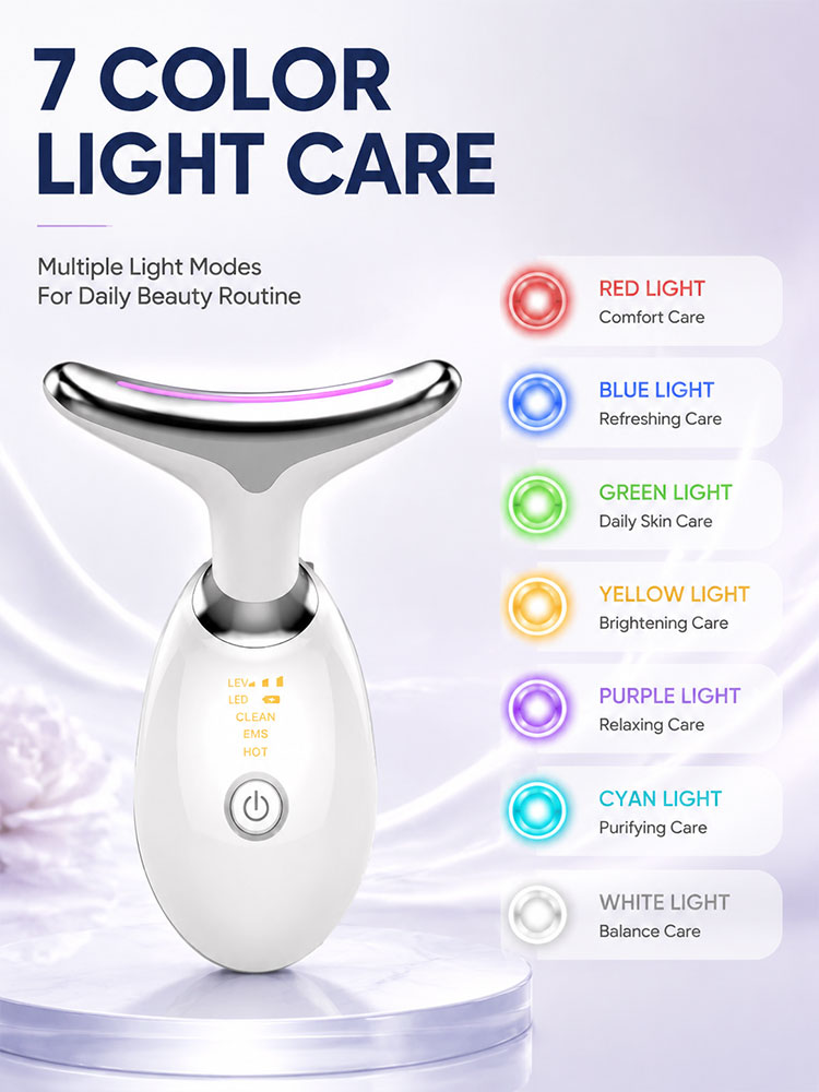 Face Neck Lifting Massager EMS - Skincare Routine 评论和价格