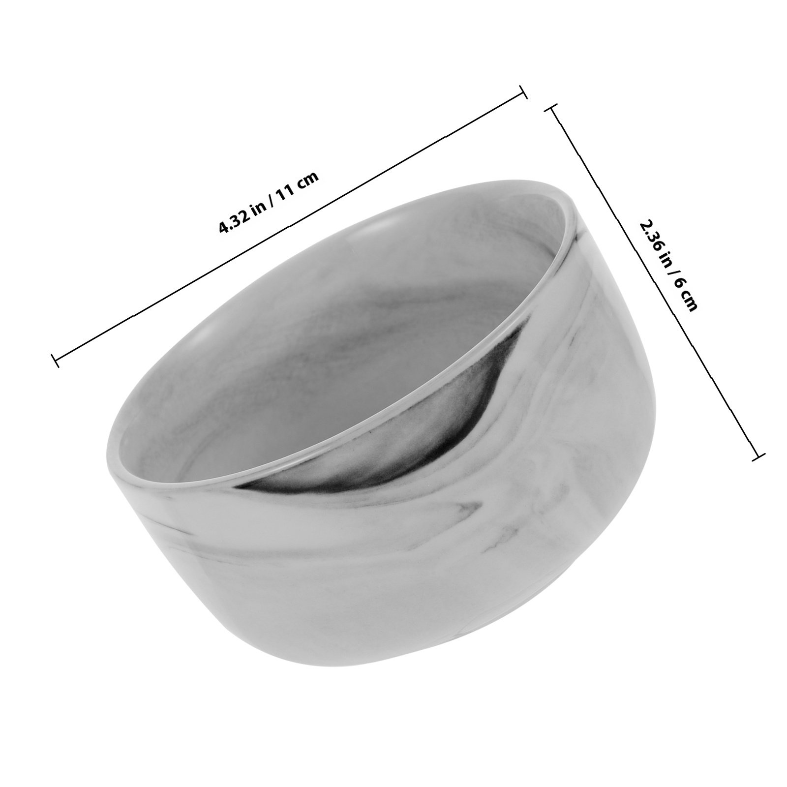 Marble Pattern Men Shaving Bow - Skincare Routine 评论和价格