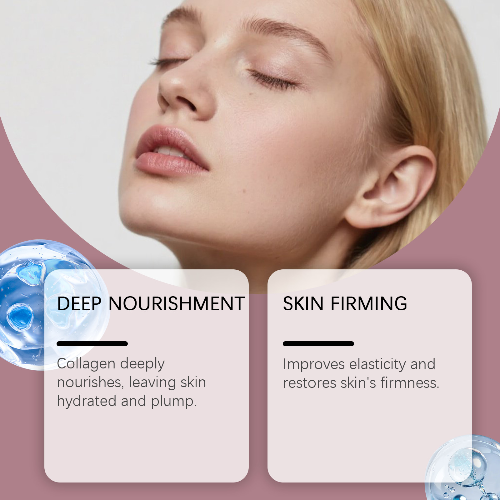 Viareline 1pc Collagen Moistur - Collagen Sheet Mask 评论和价格