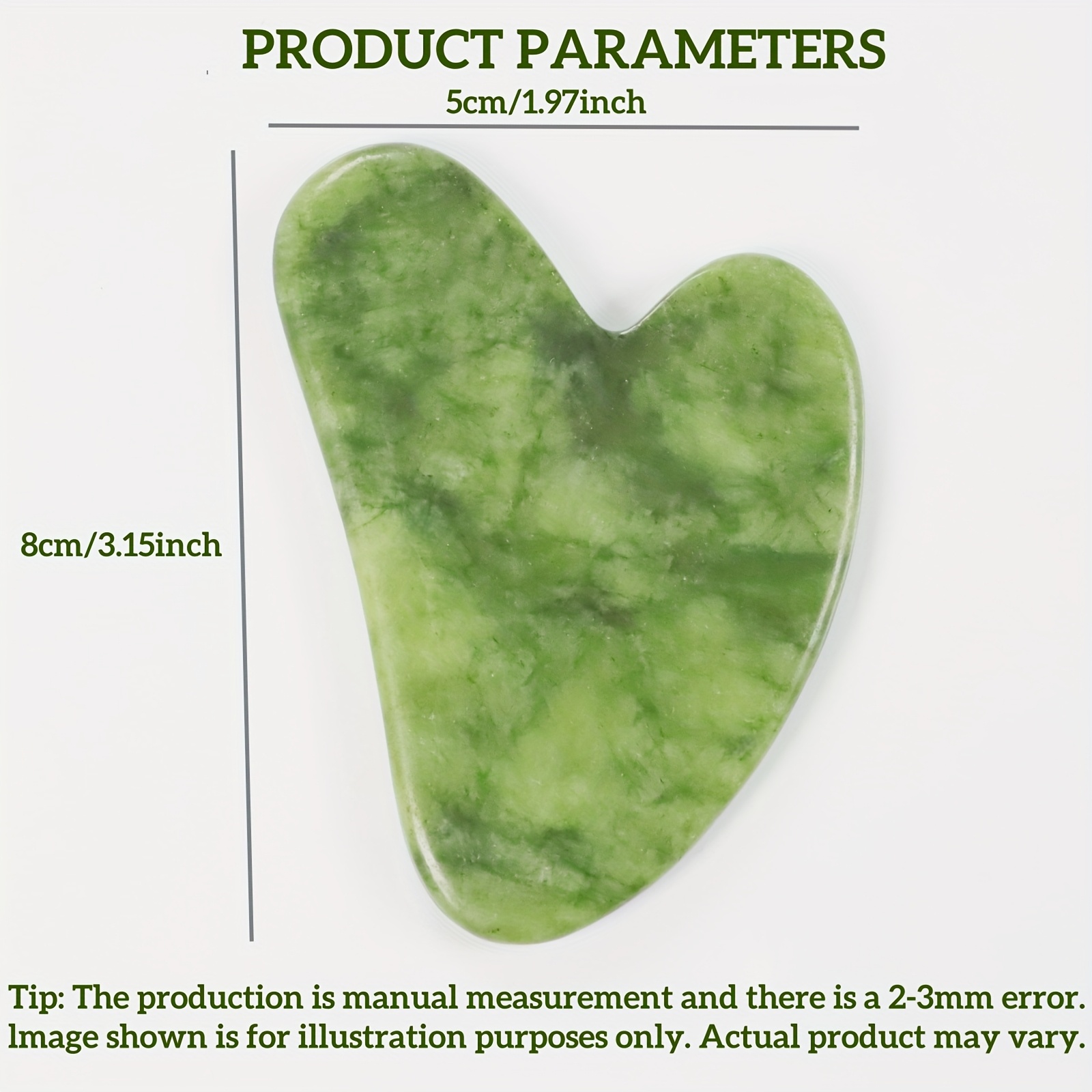 Facial Gua Sha Tool Jade Guash - Skincare Scora 评论和价格