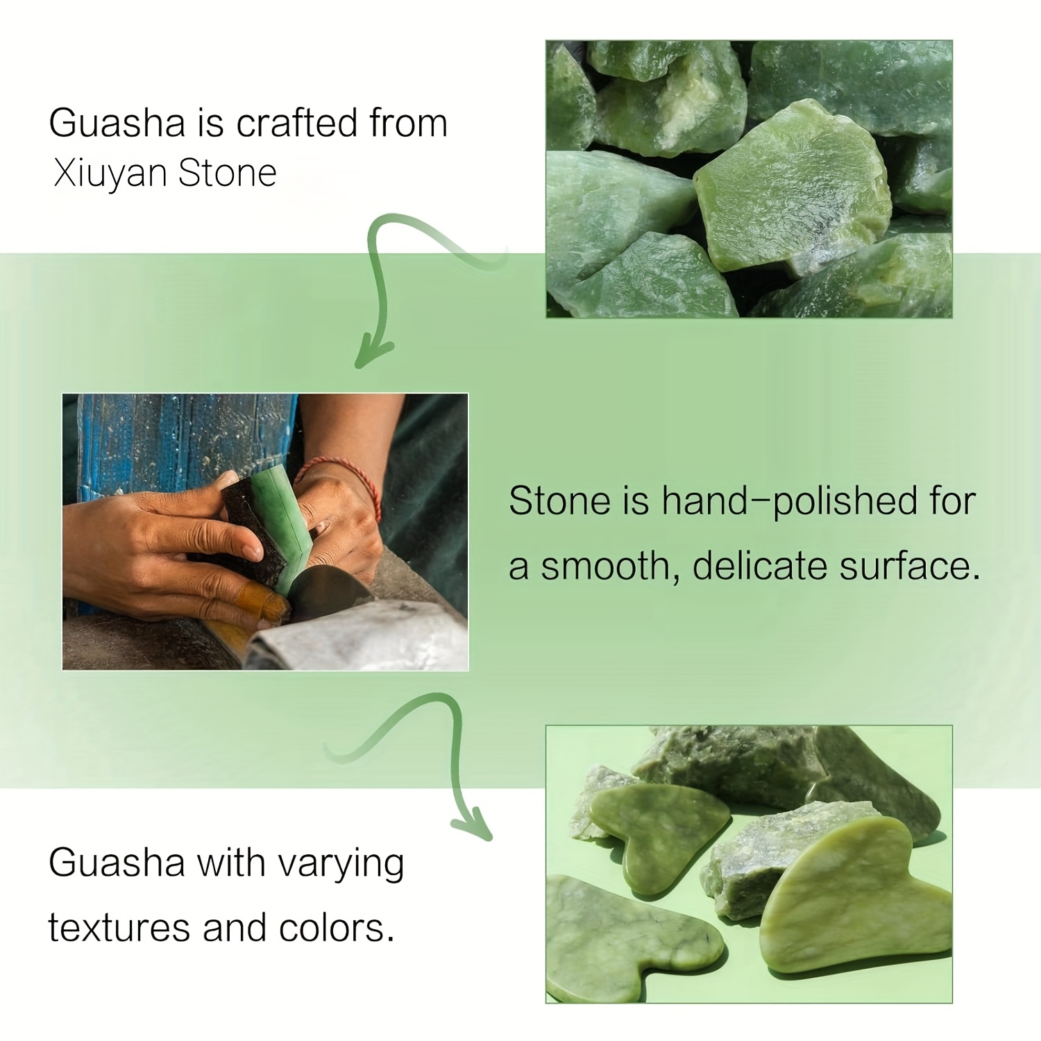 Facial Gua Sha Tool Jade Guash - Skincare Scora 评论和价格