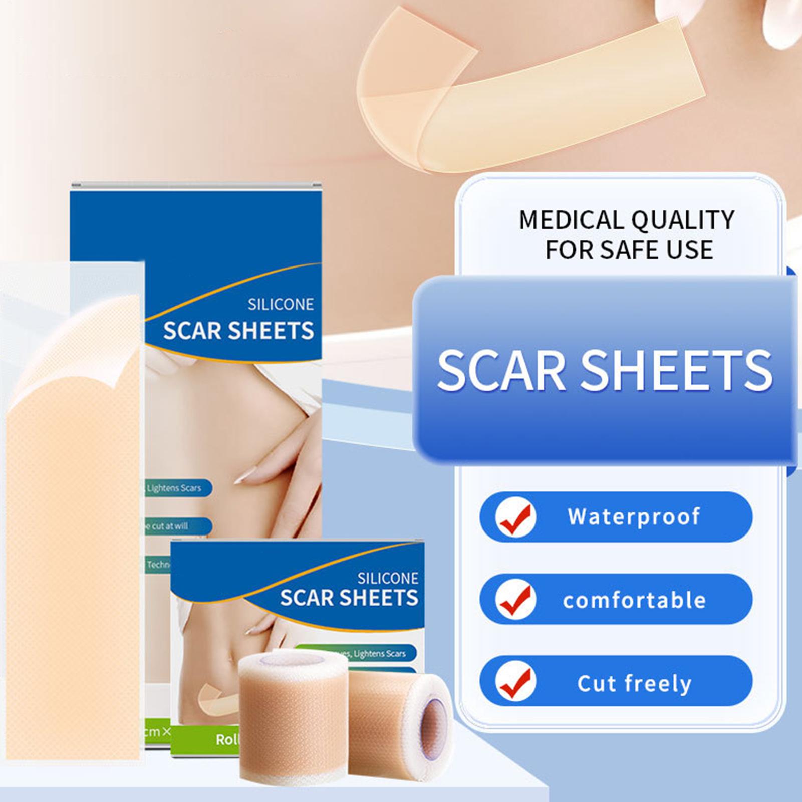 1 Roll Silicone Scar Sheets 4c - Collagen Sheet Mask 评论和价格